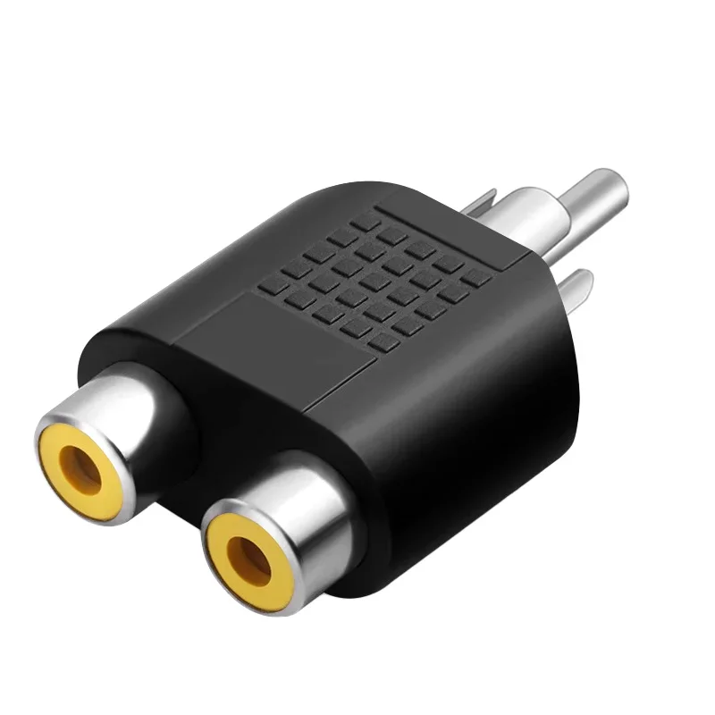 5 шт. RCAY сплиттер AV Аудио Видео разъем преобразователь адаптер Комплект 1 штекер