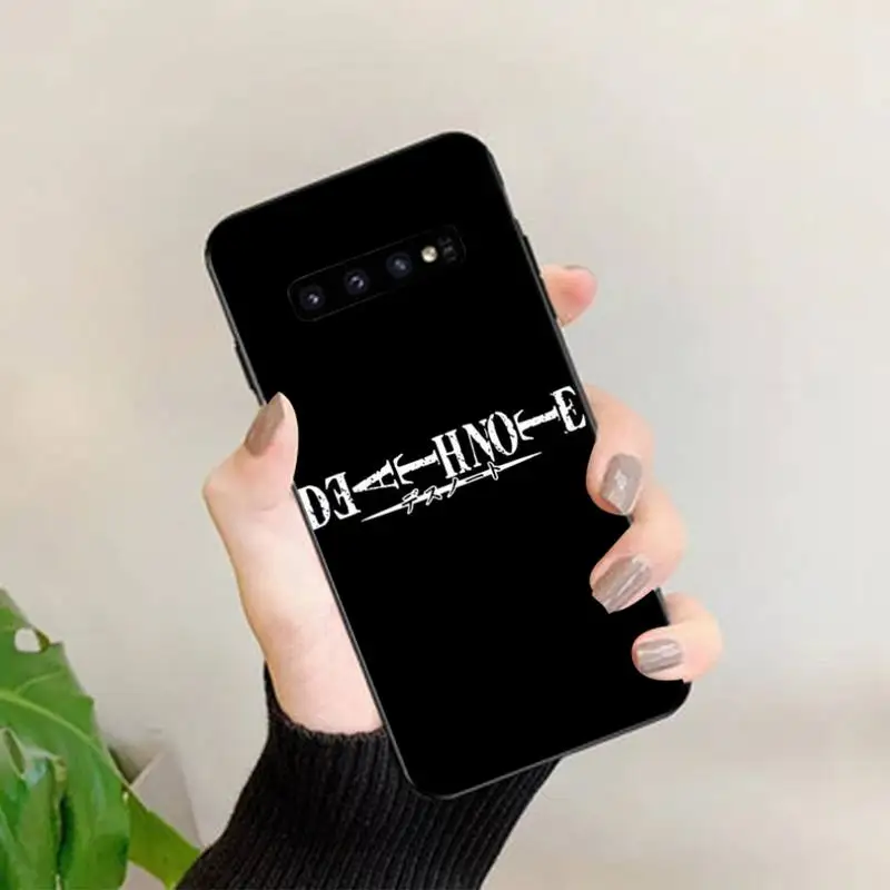 Death Note  Phone Case for Samsung S10 21 20 9 8 plus lite S20 UlTRA 7edge