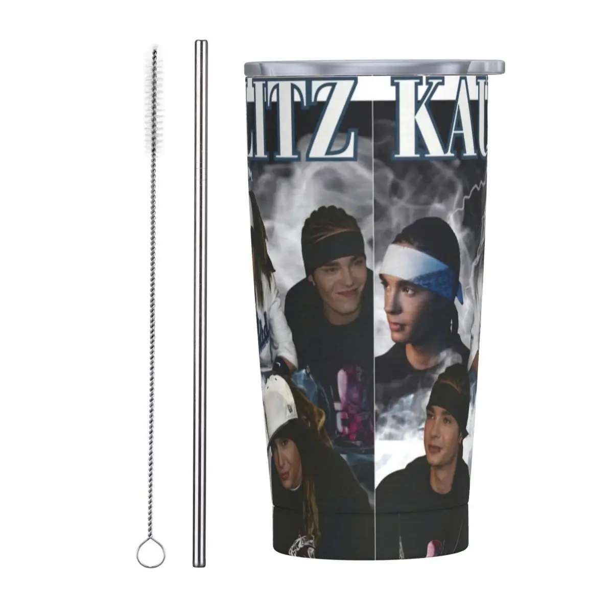 Duo Hotel Tom Kaulitz Tumbler 20oz вакуумная Изолированная чашка из нержавеющей стали с