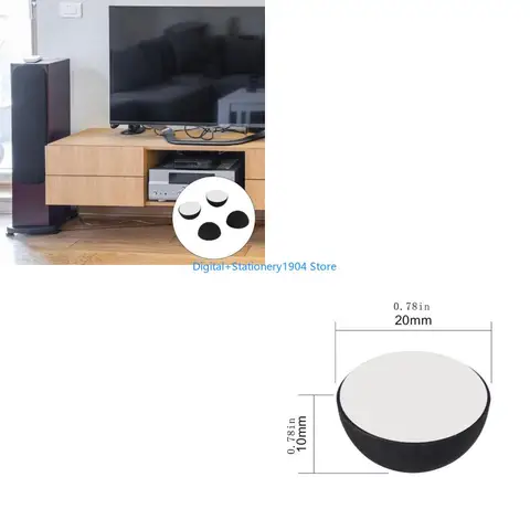 Силиконовые антирезонансные подставки для акустики 4 штуки