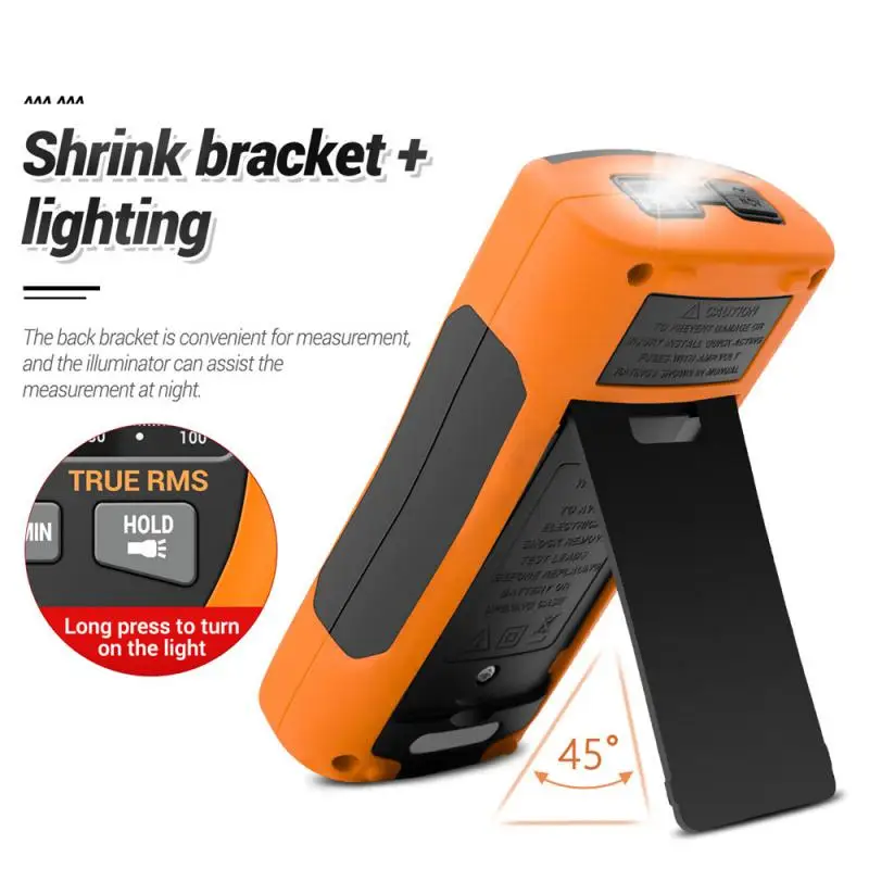 

ANENG SZ18 Digital Multimeter 9999 Professional True RMS Analog Tester Multimetro DIY Transistor Capacitor NCV Testers Lcr Meter