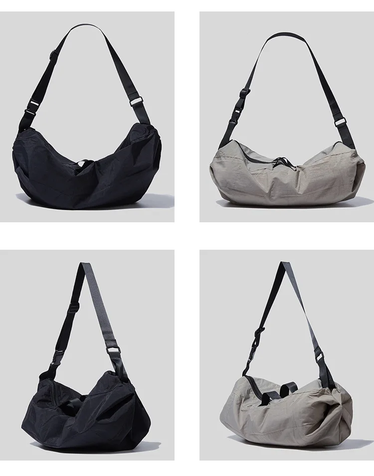 New Famous Brand Designer Satchels Large Capacity Canvas Solid Color High Quality Casual Leisure Simple Travel Messenger Bags