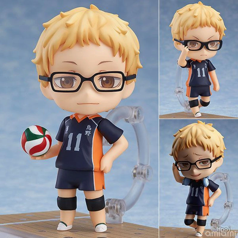 14 см Haikyuu! 616 # Kei Tsukishima Аниме фигурки Haikyuu экшн-фигурки для детей |