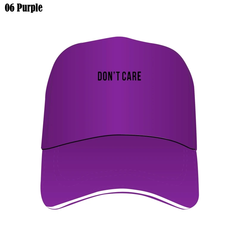 

Don'T Care Letter Print Custom Hat Women Mesh Outdoor Flat Brim Bill Hats Summer Women Causal Cap Caps Mujer