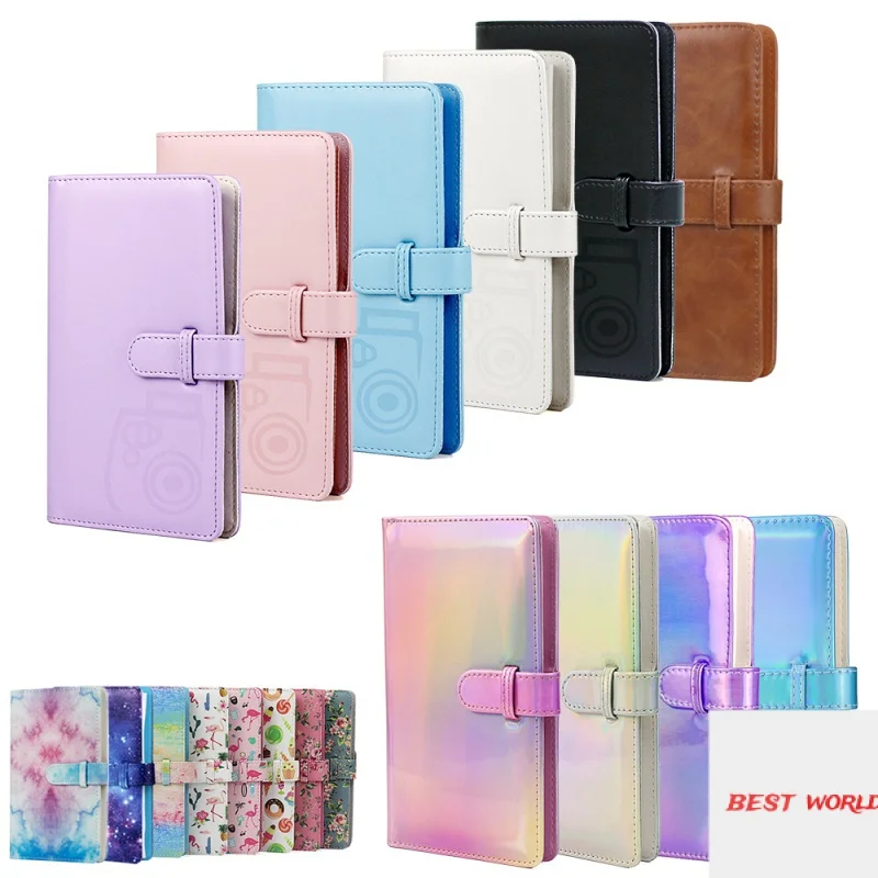 

3 Inch 96 Pockets Photo Film Album Storage Book For FujiFilm Instax Mini 11 8 9 7s 50 90 Mini Film Paper Size