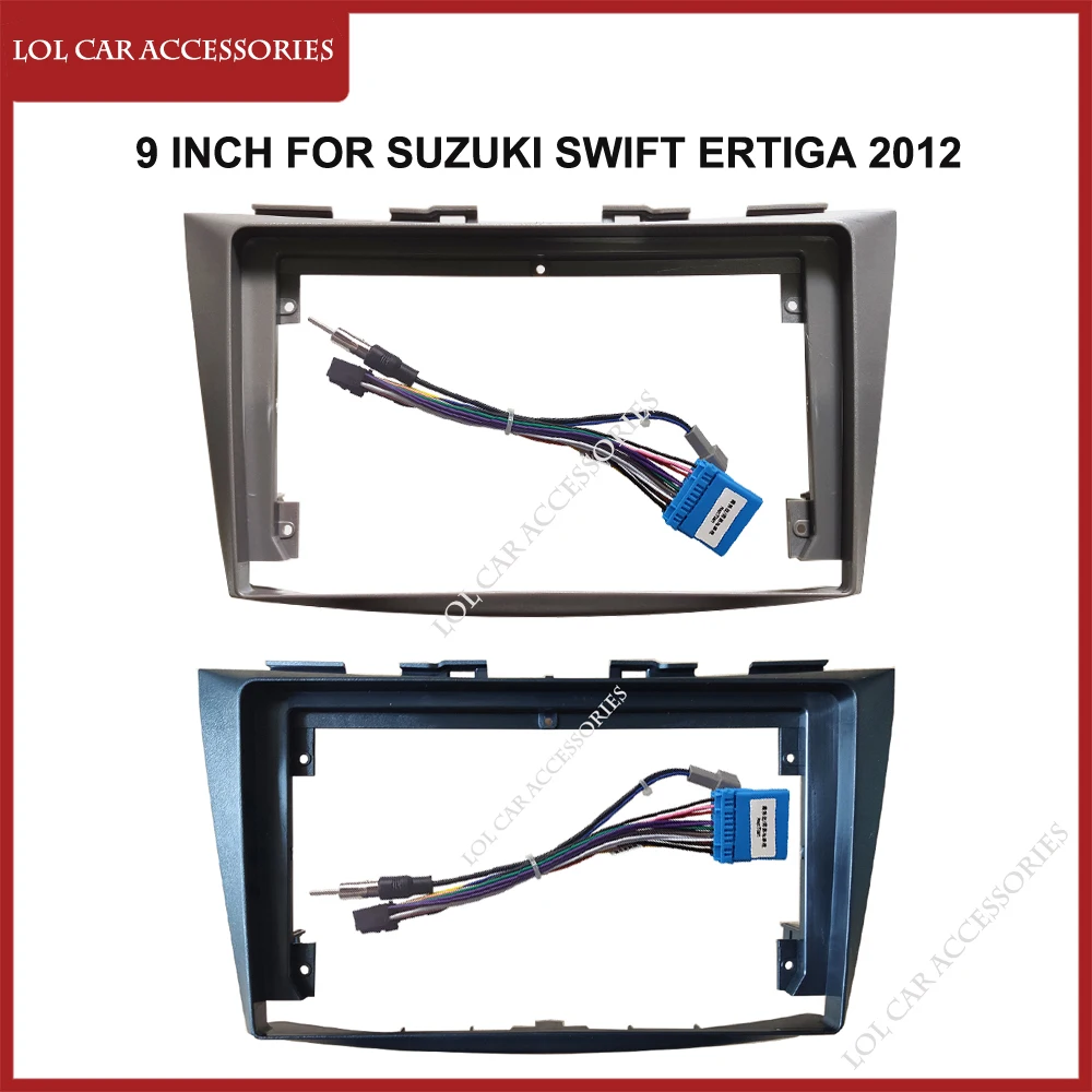 Автомобильная магнитола 9 дюймов облицовка для Suzuki SWIFT Ertiga 2012 стереопанель DVD Mp5
