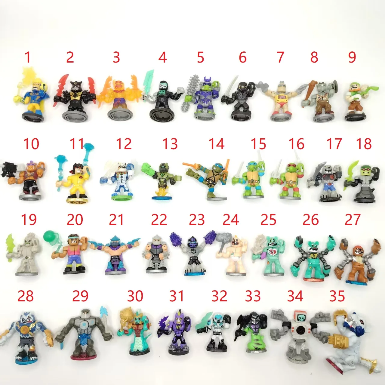 Фото Набор из 5/10 фигурок-контроллеров Legends of Akedo Battle Action Figures: Лорд Шифта, Стормстрайк. Лимитированная коллекция. №1