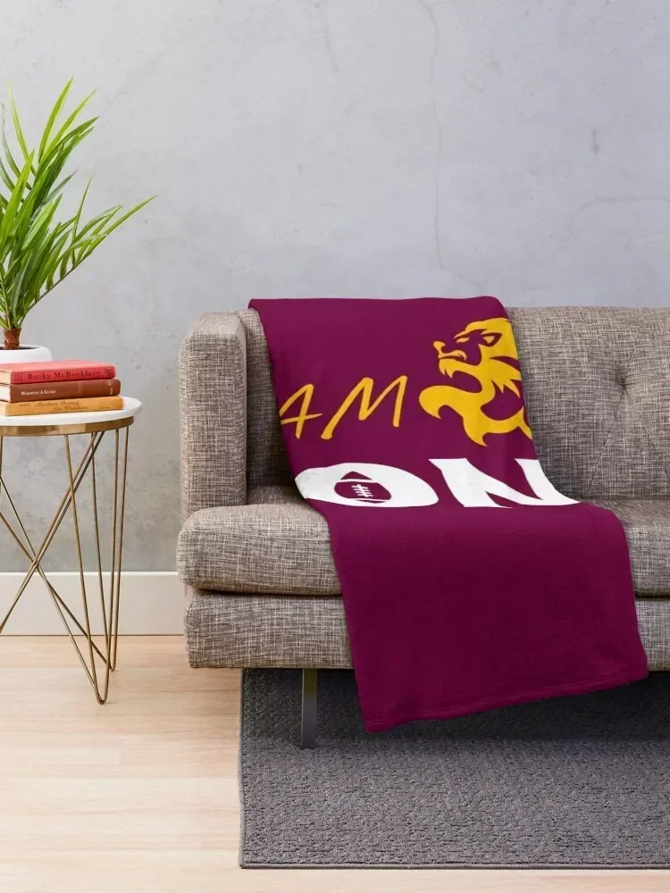 Одеяло Brisbane Lions роскошное одеяло для декоративного дивана забавный подарок