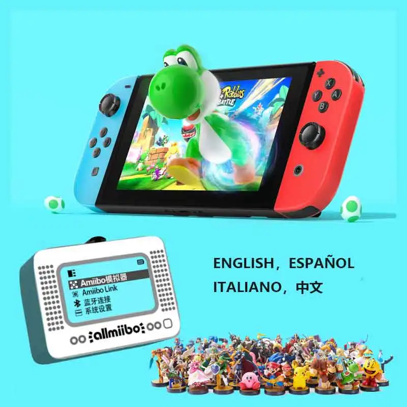 

Интеллектуальный симулятор Amiibo, 4 языка, фотография, бесконечная карта, персонаж проведения, Индукционная Игрушка-горелка для легенды, Королевство, разрыва, дыхание