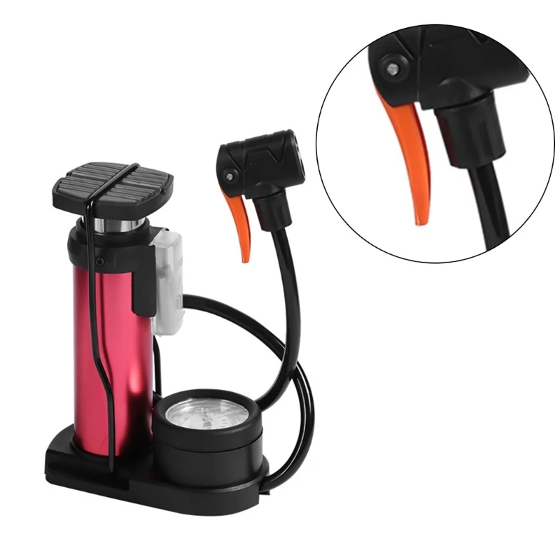 Велосипедный насос Yunyun велосипедные воздушные насосы 140PSI небольшой напольный