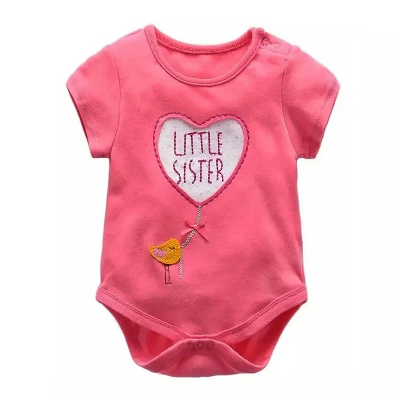 

1-24 Months Factory Wholesale Baby Onesie, Baby Triangle Romper, Short-sleeved Bag Fart, Baby Romper, Summer Children's Clothing