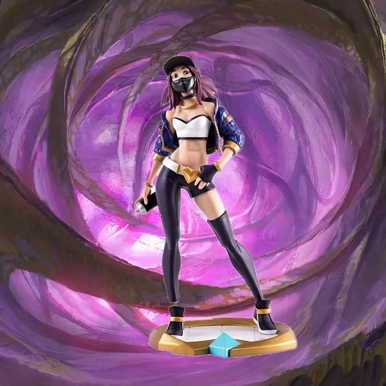 K/DA Akali разблокированная статуя оригинальная упаковка Совершенно новая