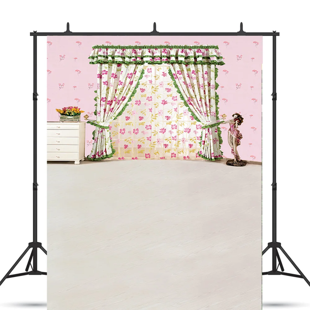 

SHENGYONGBAO Children Flamingo Photography Backdrops Props Indoor Walls And Floors Tale Theme Photo Studio Background FF-04