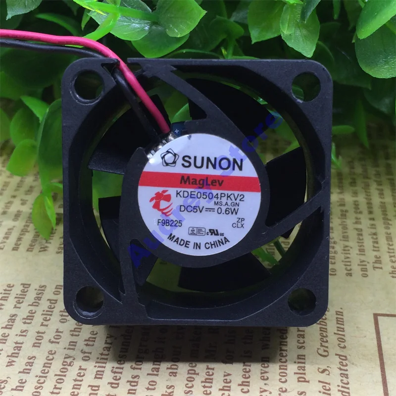 Бесшумный вентилятор KDE0504PKV2 постоянный ток 5 В 0 6 Вт 4020 дюйма 4 см 6200 об/мин куб/мин