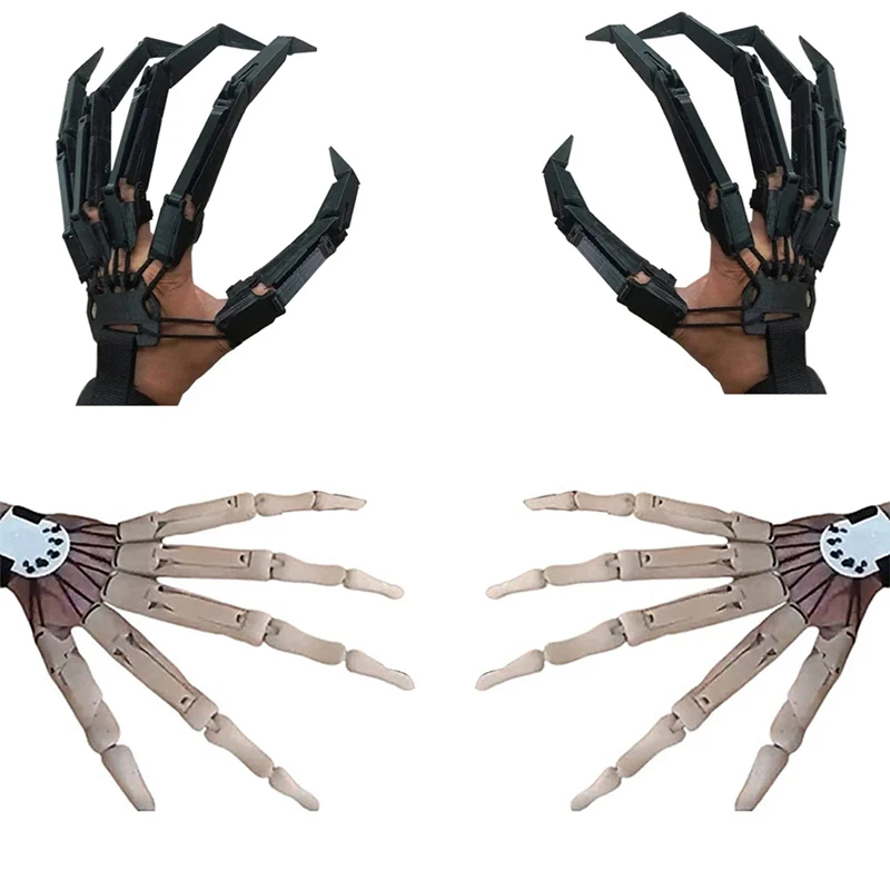 

1 шт., шарнирные перчатки для Хэллоуина