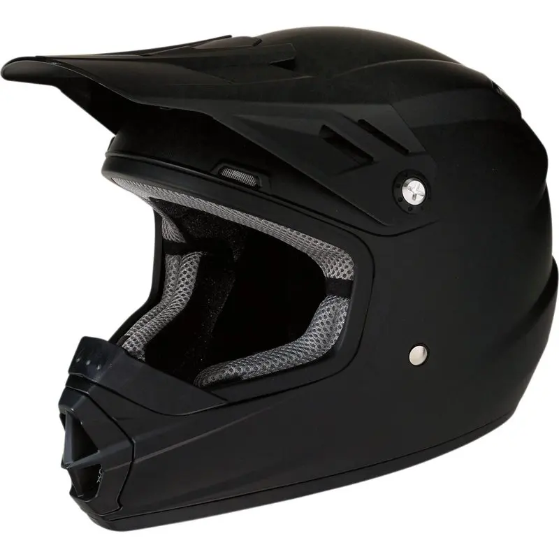 

Helmets for motorcycles Rise Ascend Solid Youth Helmet (Large, Black)