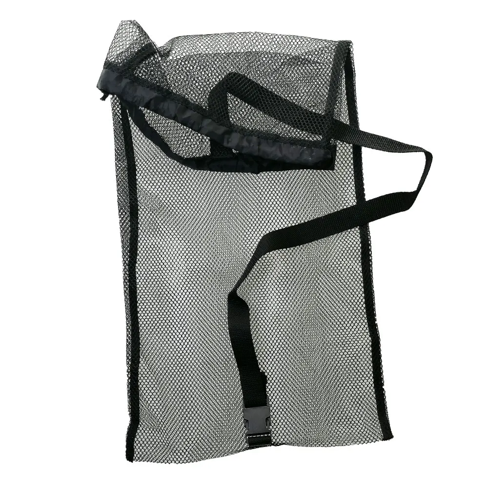 Mesh Pouch Drawstring Bag Nylon Breathable Storage Sack Outdoor Diving Snorkeling Fins Footwear Dry and wet separation 25