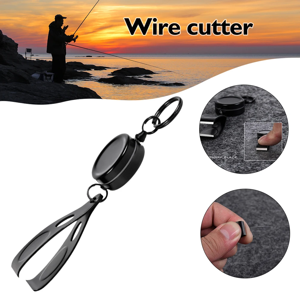 

Mini Portable Fishing Line Cutter Nylon Carbon Wire Line cut Pliers scissors clippers Fish tackle Lure Hook line Remover pesca