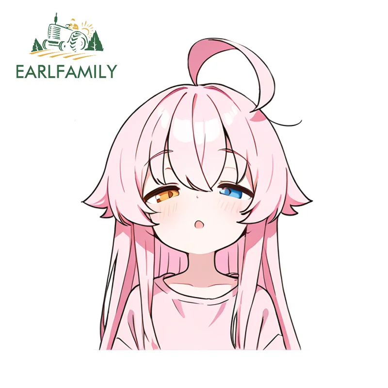 Фото EARLFAMILY милая наклейка Takanashi Hoshino для сна, милый мультяшный компьютерный холодильник, наклейка, окклюзия, царапины, простые практичные граффити №1