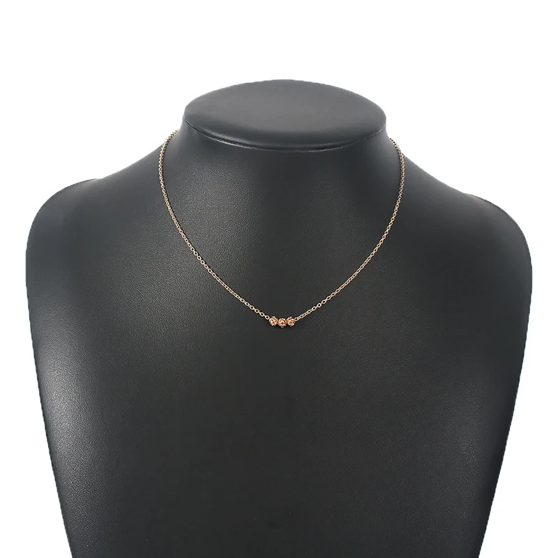 Popular Sparkling Clavicle Chain Choker Necklace Collar For Women Fine Jewelry Simple Basic Wedding Party Birthday Gift |