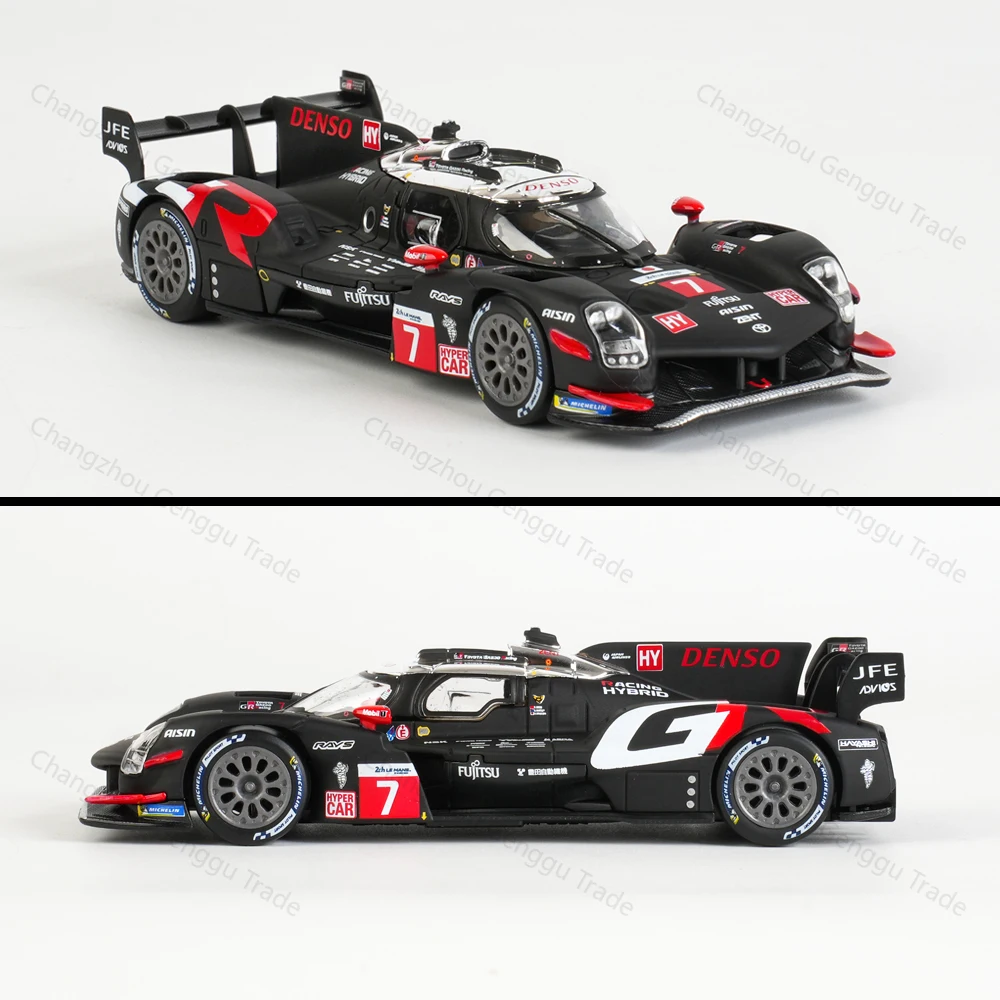 Коллекционная модель гоночного автомобиля Bburago 1:43 Toyota GR010 Hybrid 2024, литая под давлением, статическая, игрушка (art.: 3920d9ffba019) - 3920d9ffba019