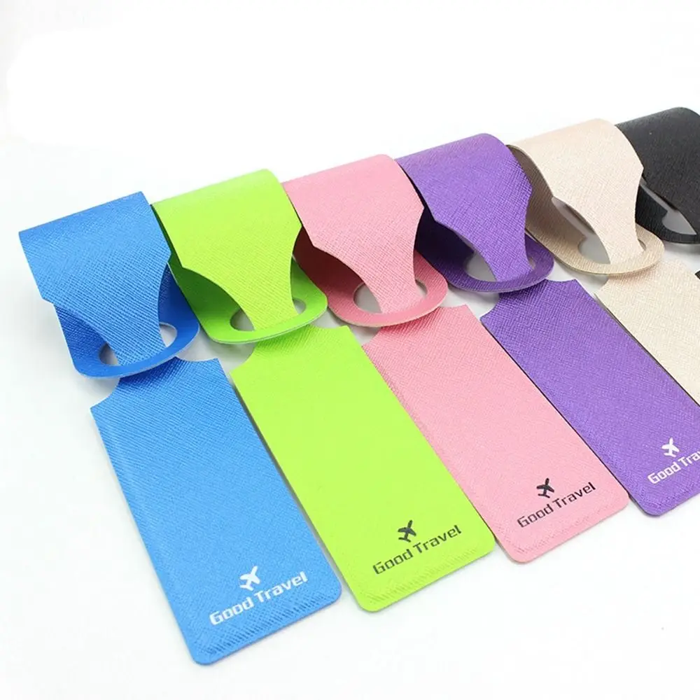 

Tag Handbag Label Baggage Name Tags Suitcase Tag PU Boarding Pass Luggage Tag Airplane Suitcase Tag Travel Accessories