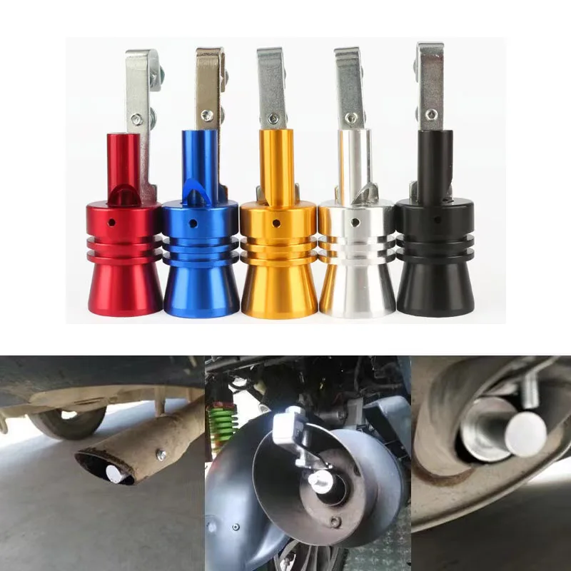 Универсальный популярный автомобильный турбозвук свисток Глушитель выхлопная