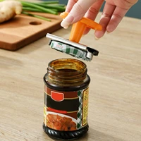 adjustable jar opener multi function bottle cap opener stainless steel lids opener easily open kitchen tools home gadgets