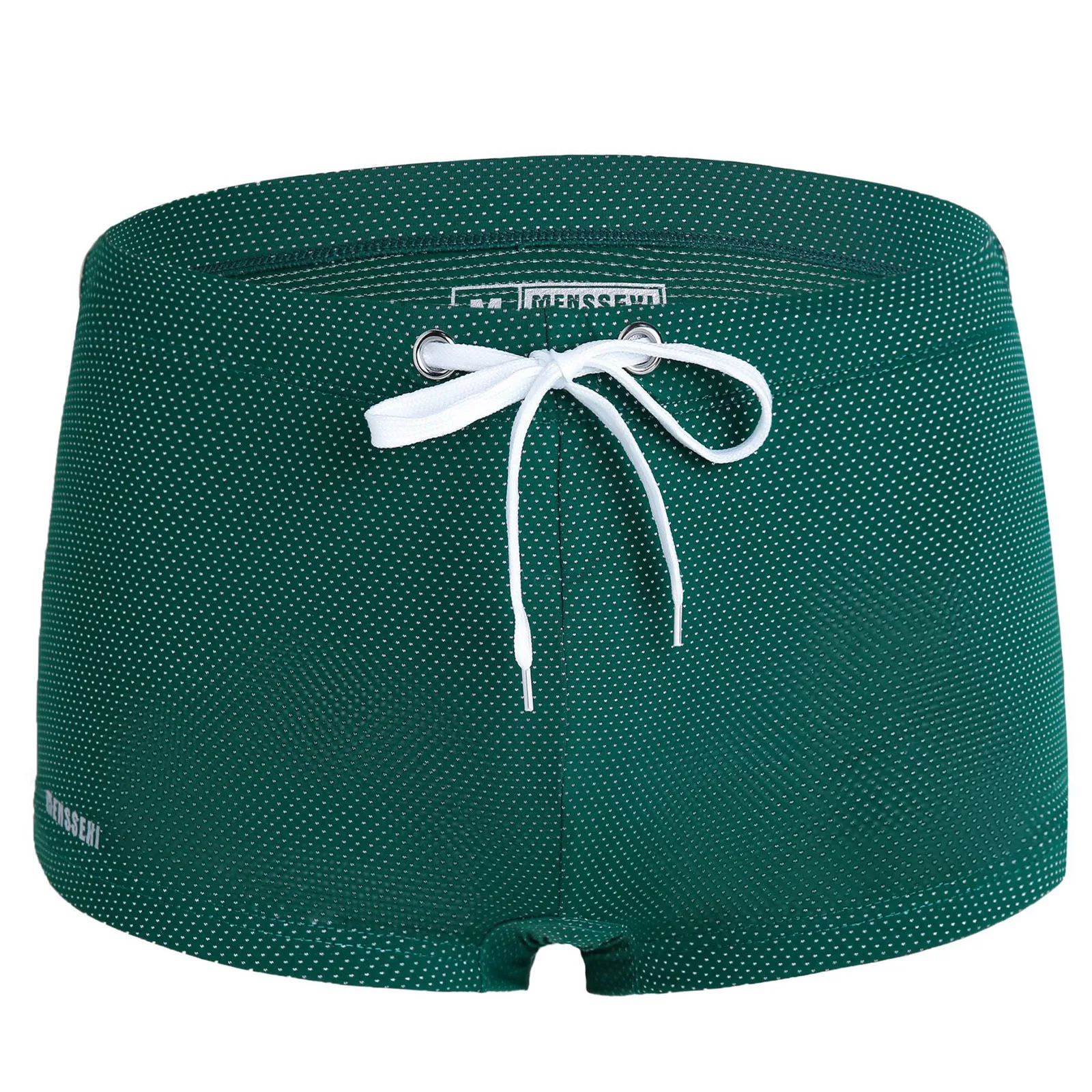 

Купальник мужской с пузырьковой сумкой, короткий купальный костюм с заниженной талией, Шорты для плавания с Кулиской