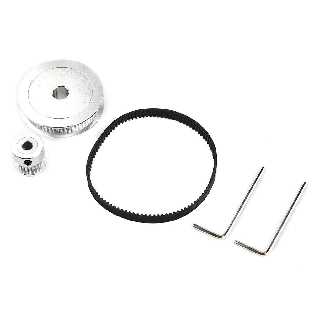 

And 60 Teeth Gear Belt Closed-loop For 3D Printer Pulley 20 Teeth 2GT60T20T-200 Brand New Durable High Quality