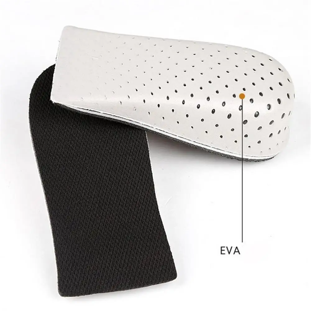 EVA Foam Shoe Insoles Breathable Half Insole Heighten Heel Insert Sports Shoes Pad Cushion Unisex 2-4cm Height Increase Insoles