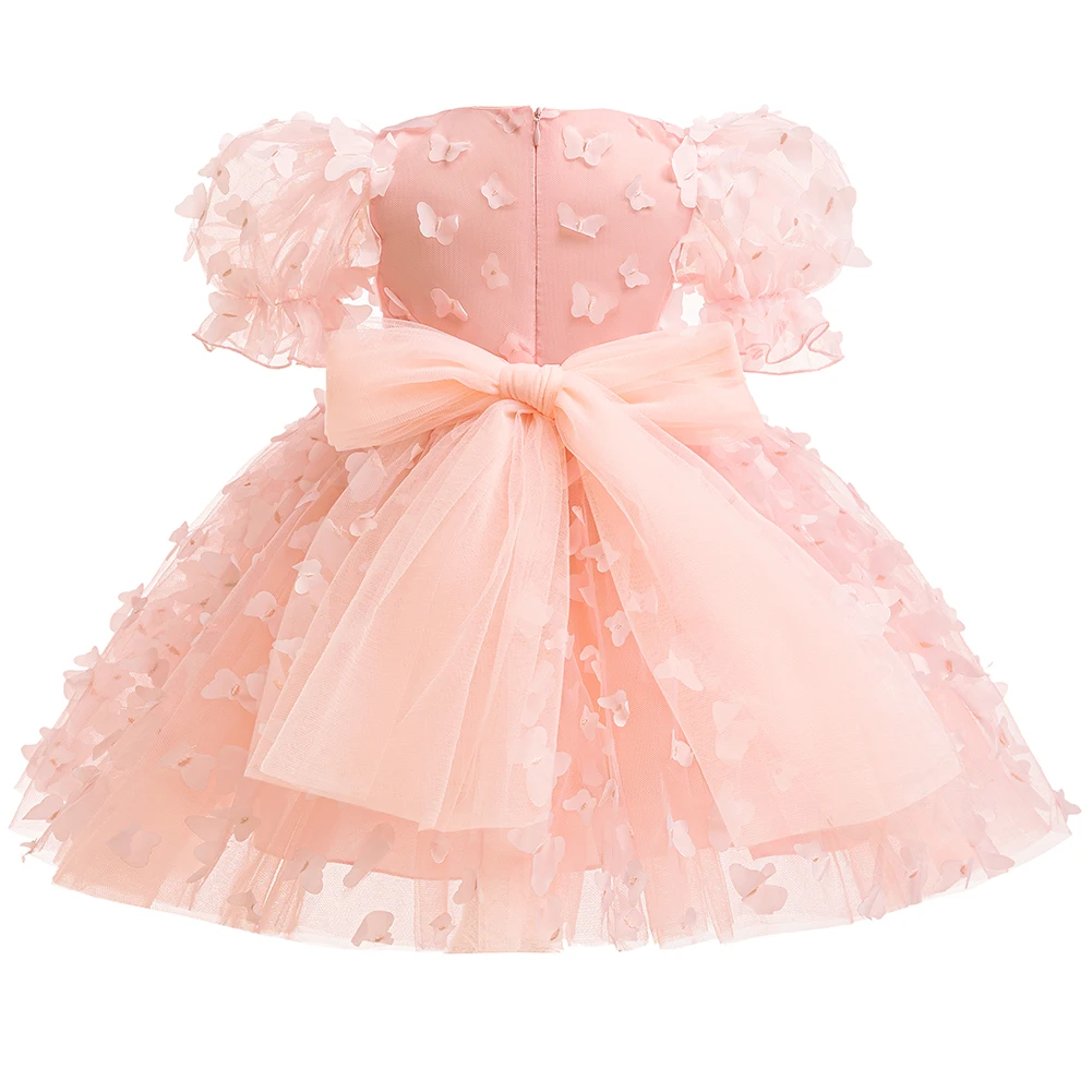 Детское праздничное платье принцессы для дня рождения девочек трехмерные