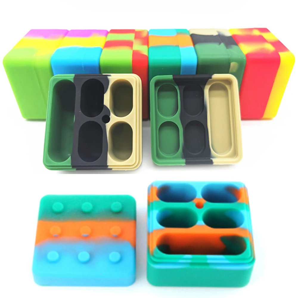 

20 шт., силиконовые банки для хранения табака, 26 мл