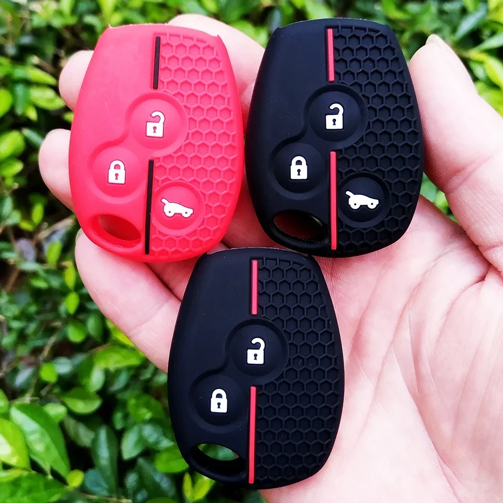 Новый чехол для дистанционного ключа автомобиля брелок Renault Megane Modus Espace Laguna Duster