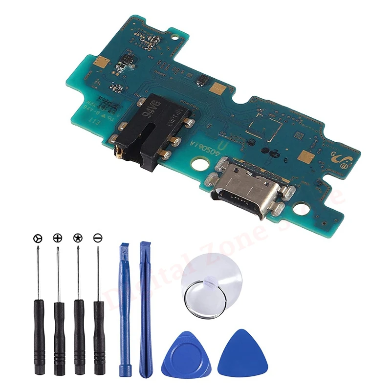 

USB зарядное устройство Порт гибкий кабель для Samsung Galaxy A50 SM-A505U A502U 2019 аудио разъем гибкий кабель США версия с инструментами для ремонта телефо...