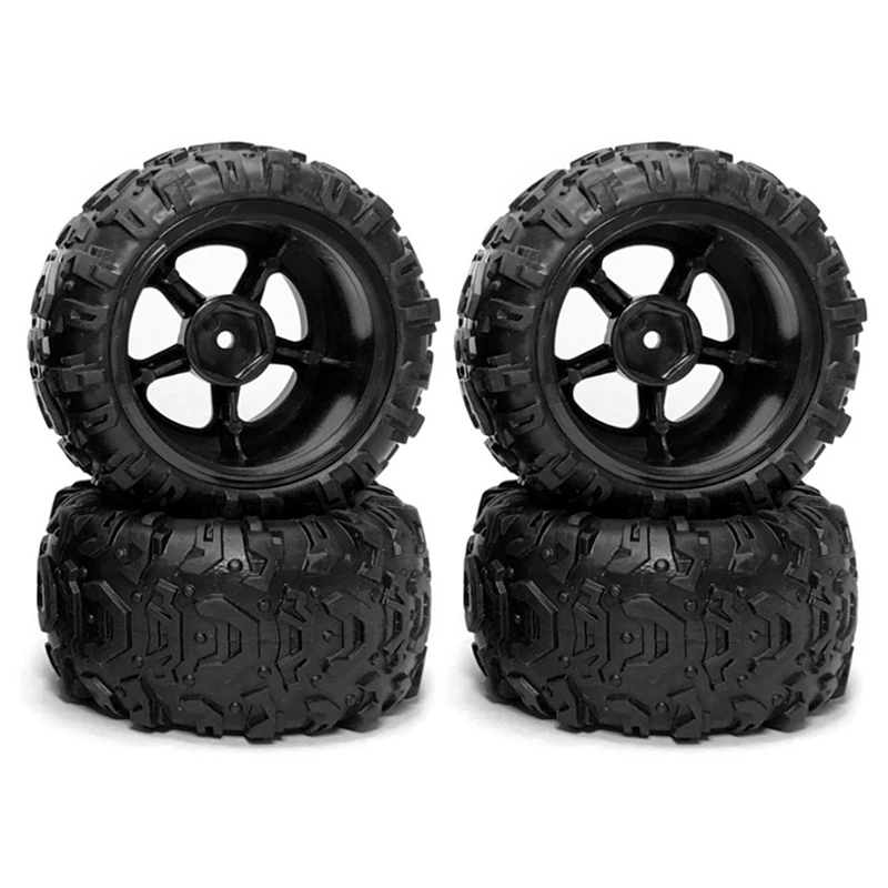 4 шт. резиновая шина для Deerc 9300 9310 Pxtoy 9300 9302 9303 9304 118 запасные части для радиоуправляемых автомобилей аксессуары (art.: 3920cc3bea50d) - 3920cc3bea50d
