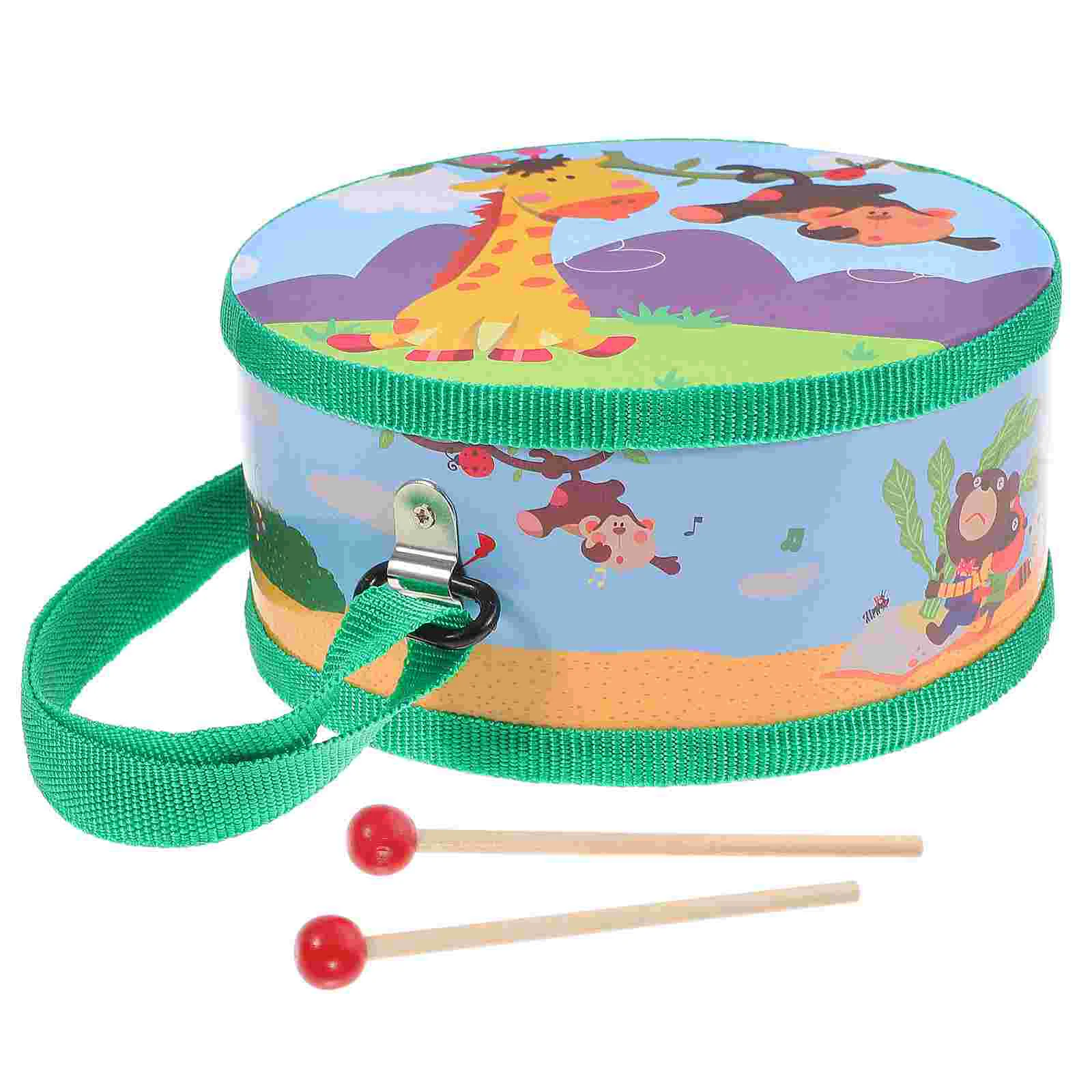 

Ударная игрушка для раннего образовательного барабана, Детские музыкальные игрушки с деревянным полом