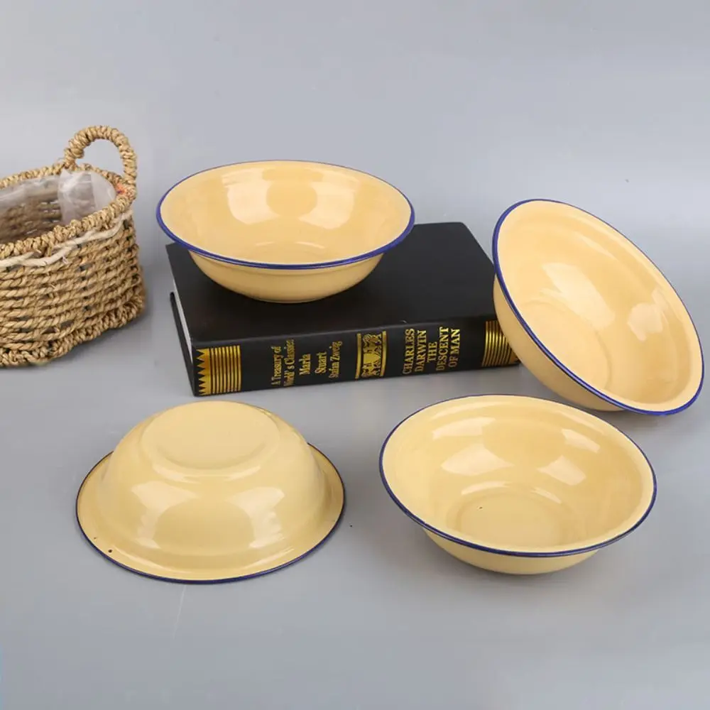 Чаша для смешивания салата из эмали 16/18/20/22/24 см