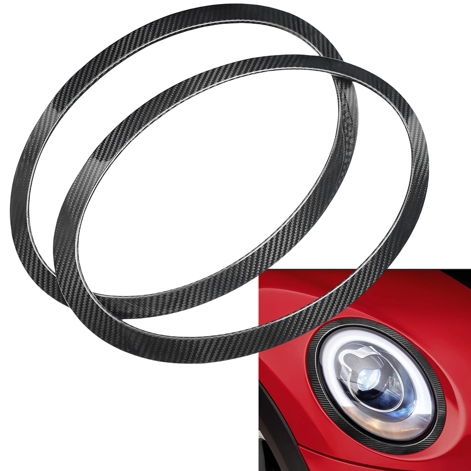 Автомобильная лампа для камеры задняя крышка отделка ободок Mini F55 F56 F57 2014-2020