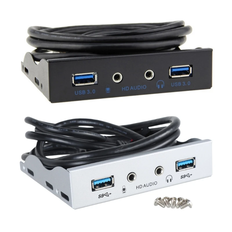 19-контактный адаптер USB3.0 на передней панели 2xUSB3.0 + порт для наушников эффективный
