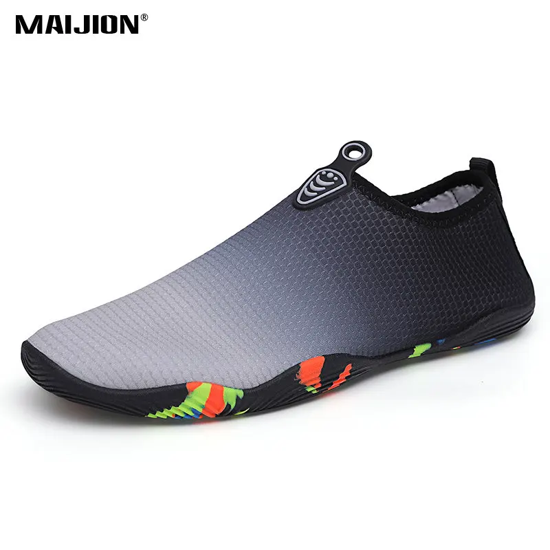 

Men Women Comfortable Soft Breathable Aqua Shoe Quick-Dry Beach Barefoot Lightweight Swimming Wading Shoe Non Slip Upstream Shoe