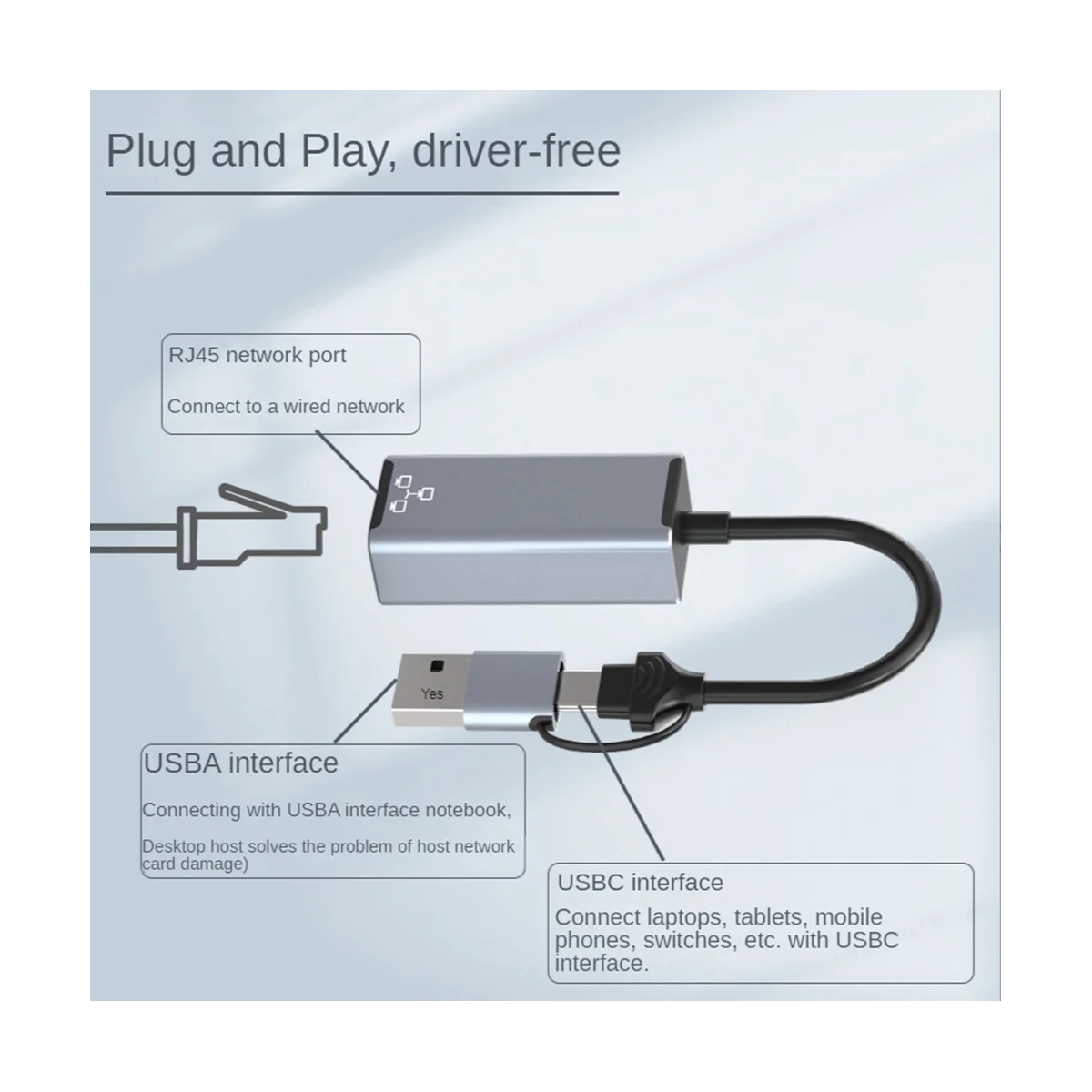 

USB Type C к RJ45 проводная сетевая карта, супер скорость USB 3,0 к Ethernet-адаптеру для ноутбука, ПК, 1000 Мбит/с сетевая карта
