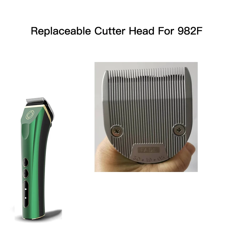 

Madeshow 982F Professional Hair Clipper Original Blade Hair Cutting Machine Replaceable Cutter Head
