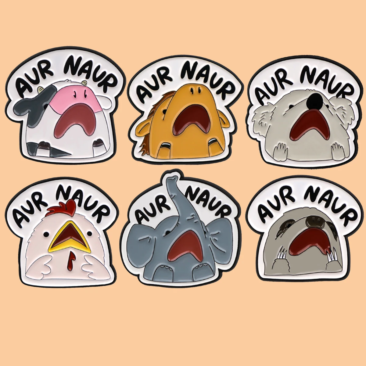 Эмалированные булавки с цитатами и животными для лацканов рюкзаки броши костюма