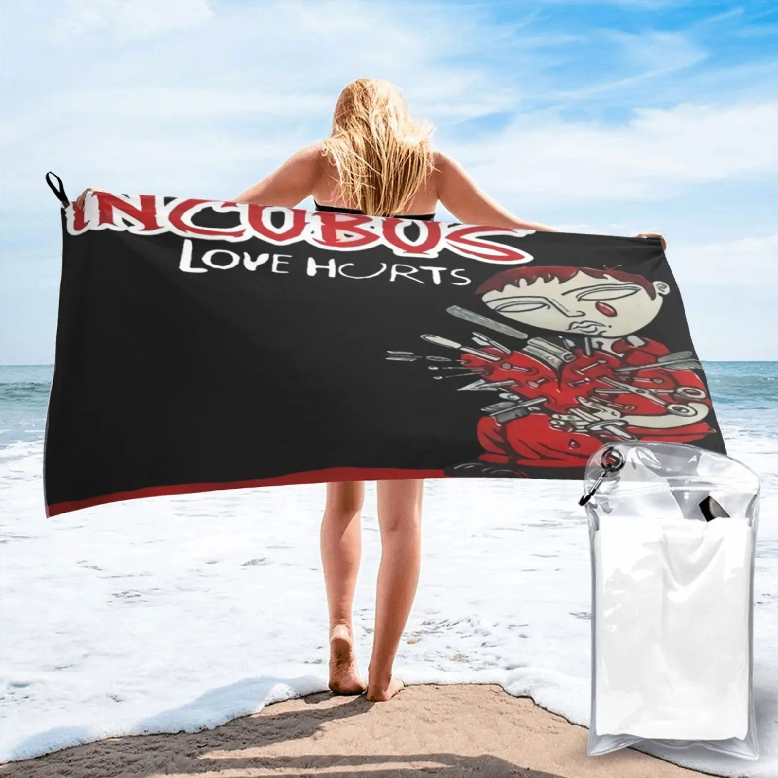

Popular Incubus Love Hurts Band Beach Towel Xxl Beach Towel Towel Beach Bath Towels Beach Towel Beach Cover Up Beachwear Towel