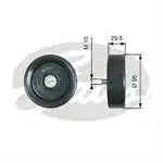 

T36419 for ALTERNATOR tensioner bearing ACCENT IV 1.4 10 I20 10 I20 10 I30 10 I30