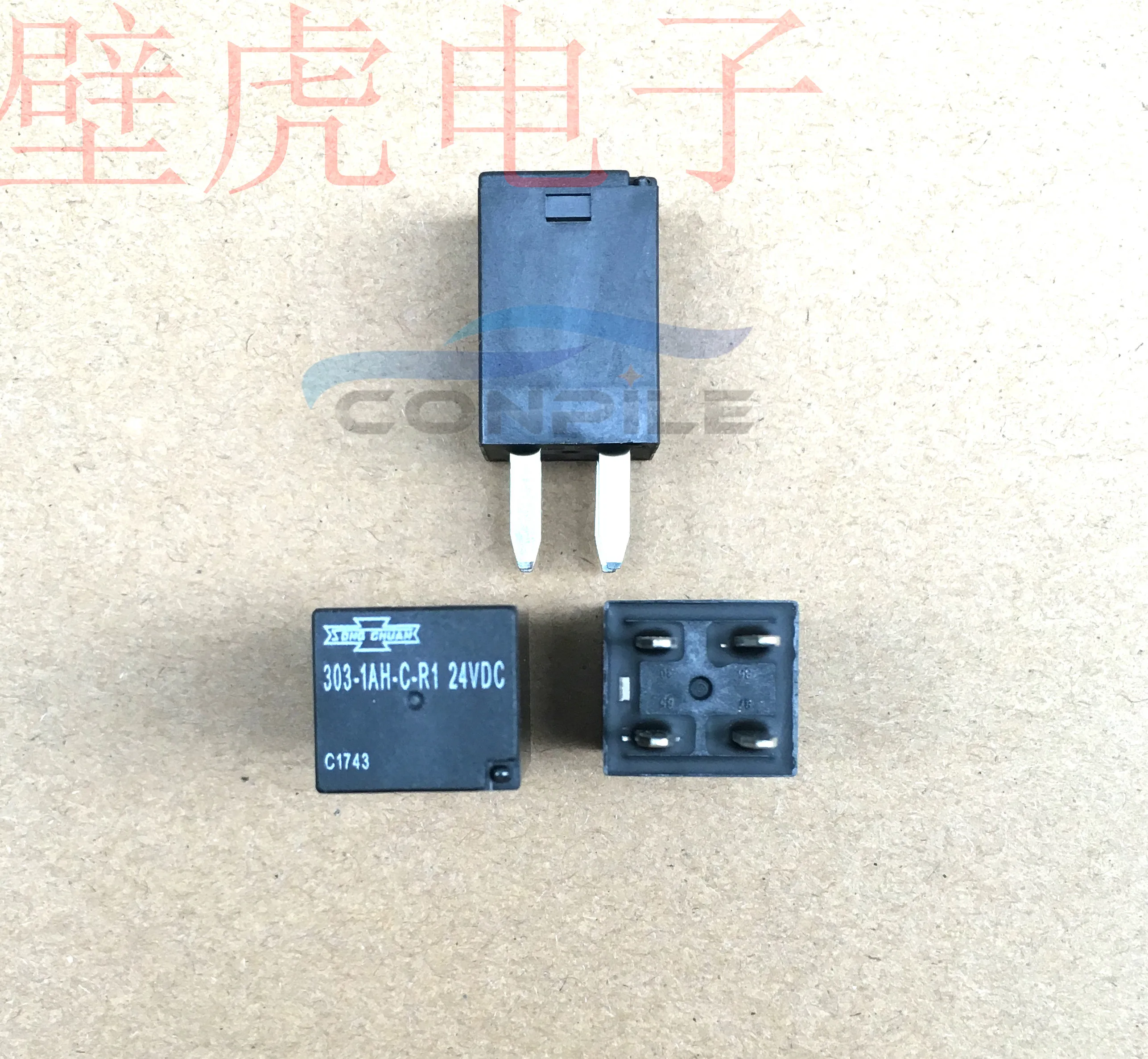 

3pcs Automotive Relay 303-1AH-C-R1 24VDC forklift pump truck relay