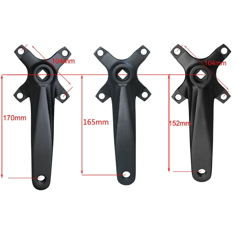 GANOPPER Велосипедный шатун MTB с квадратным отверстием 32T Узкая широкая