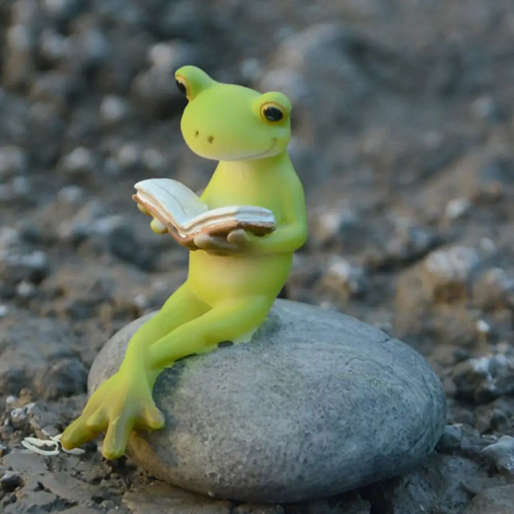 

Коллекция на каждый день, животное, лягушка, искусство, миниатюрный ландшафт, аксессуары для украшения дома, подарки на день рождения, сувен...