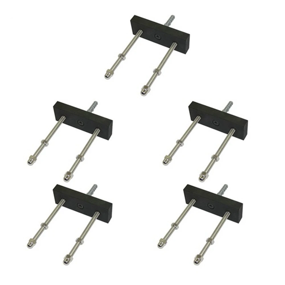 

5Pcs Skateboard Longboard Wall Mount Skateboard Skate Hanger for Skateboard Deck Floating Display and Storage